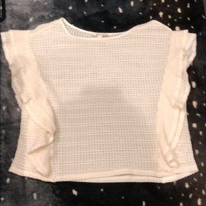 Knit crop top
